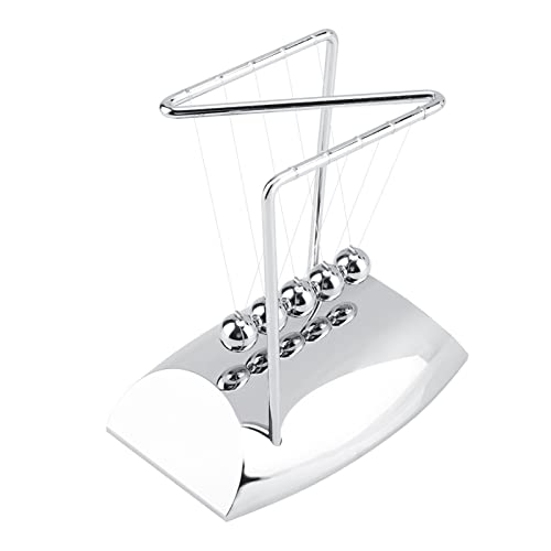 Pendule de Newton en acier de 18,5 cm, le cadeau scientifique parfait pour votre bureau - 6