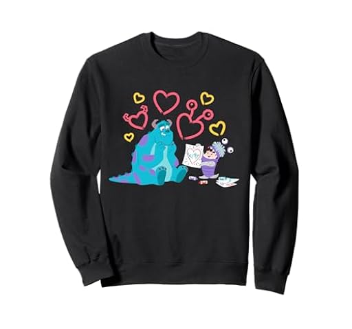Disney and Pixar’s Monsters, Inc. Sulley Boo Kitty Hearts Sudadera | Ya disponible en tu tienda friki favorita! En mundofriki.es!