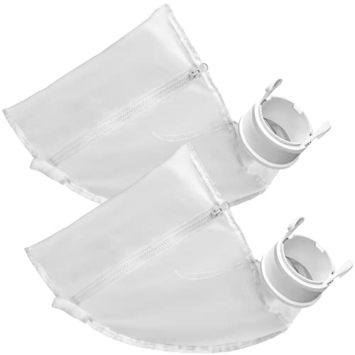 Gibot Sacs de Nettoyeur de Piscine, Sac à glissière pour Robot Piscine Remplacement de la Poche en Nylon adaptables pour de Polaris 280&480 Nettoyeur Piscine