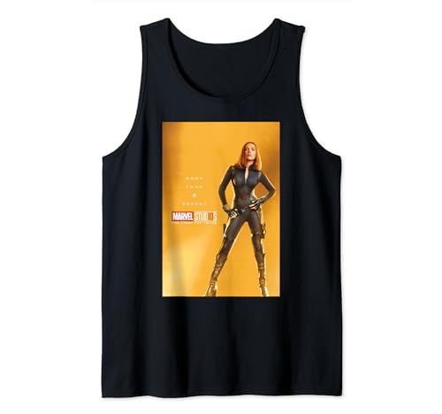 Débardeur Black Widow Marvel Studios vêtement imprimé graphique Avengers sans manches