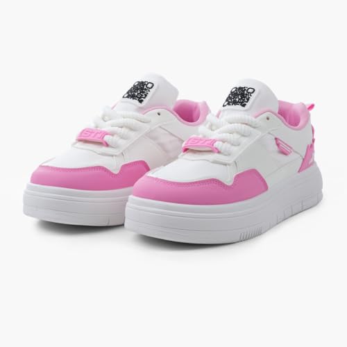 Image of SOLETHREADS BAE Sneakers for Women | Stylish & Fashionable| Comfortable|Walking Shoes| Lightweight Flexible| Skid-Resistant| Everyday |Casual Shoes for Women