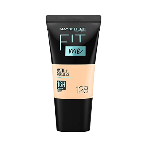 Maybelline New York Liquid Foundation, Matte & Poreless, Full Cov...