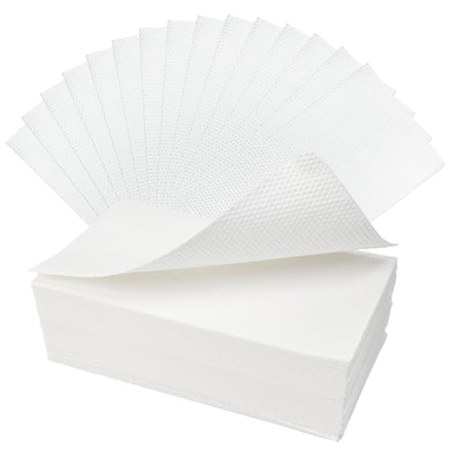 UHETLET 50 Stück Toilettenunterlagen Super Saugfähige Pads 24 x 13 cm Toilettenauflage Einweg Tragbare Toiletteneinlagen Universelle Passform Toiletten Pads für Nachttisch Toilettenartikel Bettpfannen
