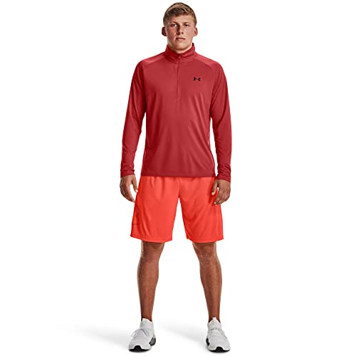 Image of Under Armour Men's Tech Graphic 10 inch Shorts, (877) After Burn / / Chakra, X-Large