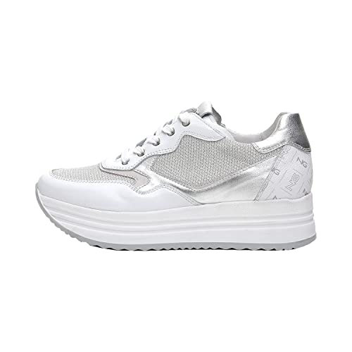 Image of Nero Giardini Trainers, White, 5 UK