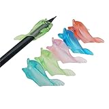 Kit auxílio na correção da escrita modelo Golfinho (Kit com 3 itens em cores transparentes)