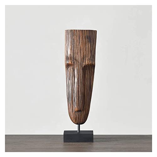 Moai Monolith décor de table abstrait pour un salon zen moderne