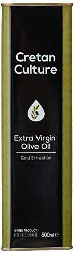 Cretan Culture - Aceite de oliva virgen extra, 500 ml (lote de 6)