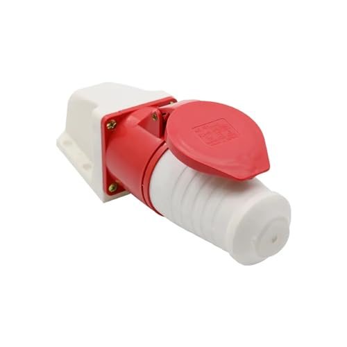 Conector de aviación industrial impermeable 4 núcleos rojo miniatura 7