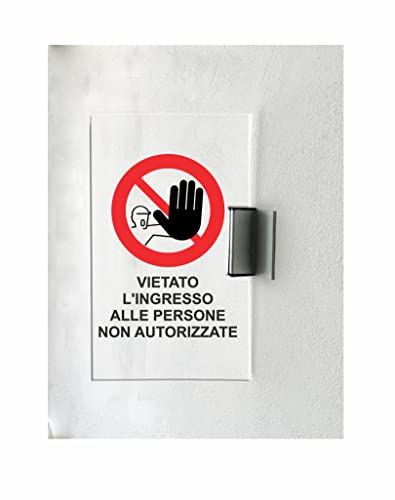 CARTELLO IN PLEXIGLASS a BANDIERA SEGNALETICO