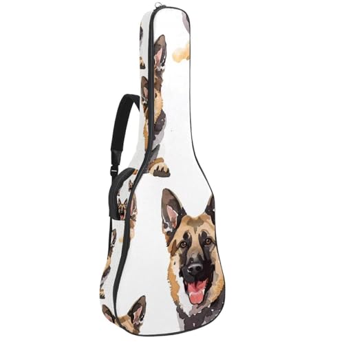 Étui souple pour guitare acoustique housse tissu Oxford étanche 109 cm