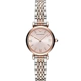 Emporio_ArmaniAnalog AR11223 - Orologio da donna al quarzo con quadrante rosa