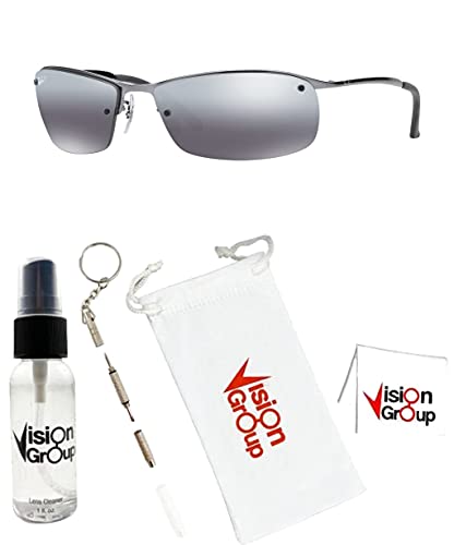 Ray-Ban RB3183 Sunglasses + Vision Group Accessories Bundle2