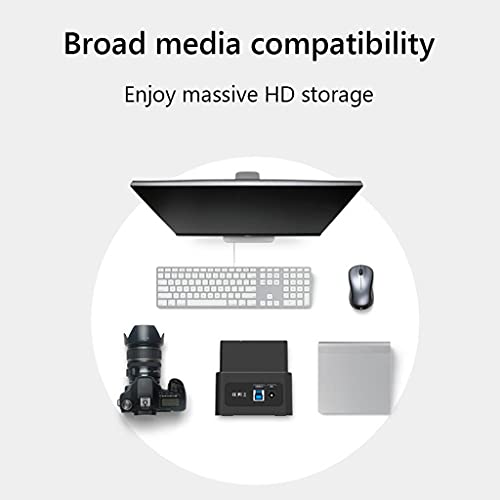 Caja externa para disco duro 2.5 y 3.5 USB 3.0 SATA miniatura 6