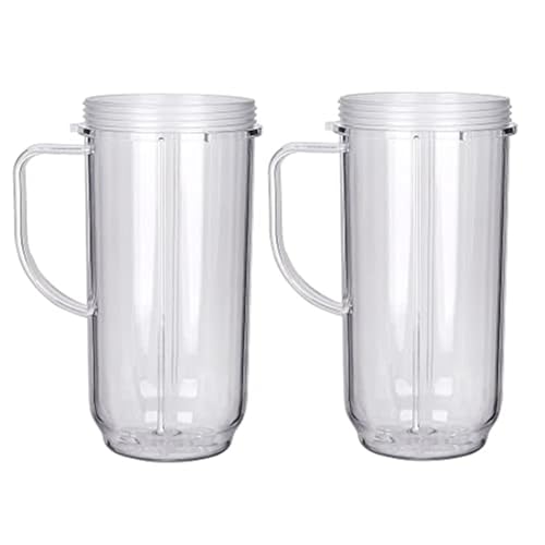 2 tazas de repuesto para batidora Magic Bullet de 250 W G_APOK