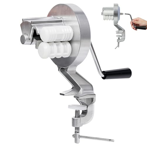 Juego de herramientas Cavatelli Maker - Máquina de pasta manual | Producción de fusilli con rodillos fáciles de limpiar Perfecto para cocina restaurante | Accesorios para pasta para preparación de mas