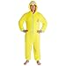 SPONGEBOB SQUAREPANTS Onesies for Men & Teens S-3XL, Soft Hooded Fleece Onesie Pyjamas PJs, Warm Loungewear Gifts for Him (XL, Yellow SpongeBob)