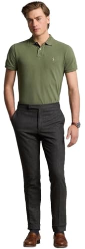Image of POLO RALPH LAUREN Men's Custom Slim Fit Iconic Mesh Polo