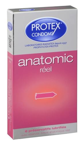 Protex Preservativi anatomici reali di 6