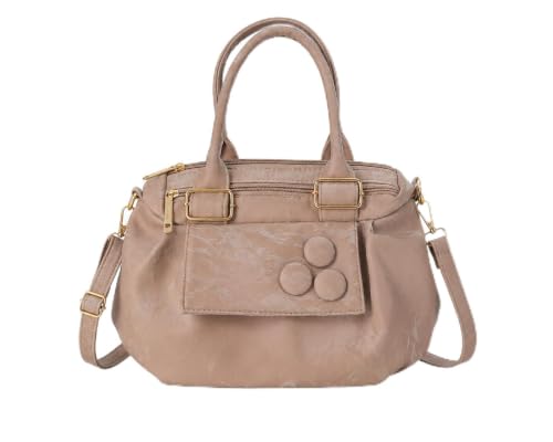 Image of Elegant Women's Handbag | Premium PU Leather Shoulder Bag with Zipper Closure | Stylish Top Handle Purse for Daily Use & Party