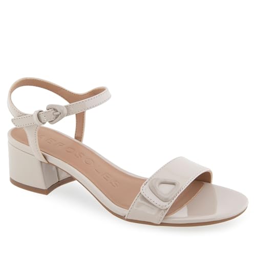 Aerosoles Women's Cairo Heeled Sandal, Stone Patent Faux Leather, 5.5M by Aerosoles - Image 2