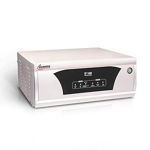 Microtek 1550 DG Heavy Duty Advanced Digital Inverter 1250VA/12V Trap Zoidal Wavefrom UPS Supports 1 Battery with 3 Years Warranty for Home, Office & Shops