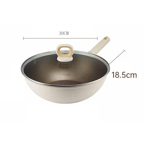 Wok de Aleación de Aluminio con Tapa, 30 cm miniatura 2