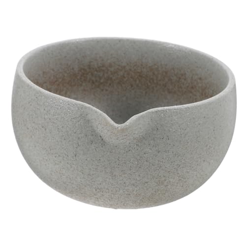 PRETYZOOM Japanese Matcha Bowl with Spout Traditional Tea Ceremony Bowl for Home Use Craftsmanship Easy to Clean for Tea Ceremonies and Relaxation