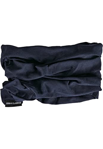 Urban Classics Bufanda Tubular Ligera Unisex Bufanda Azul marino 100% poliéster