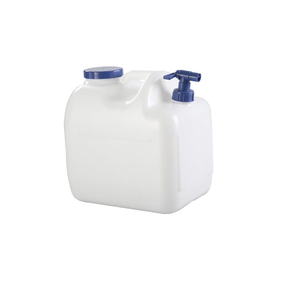 Cocoarm Food Grade Water Storage Containers, PE Material, Rotating Faucet, Compact Design, 10 to 25L for Camping and Outdoor Activities (23L)