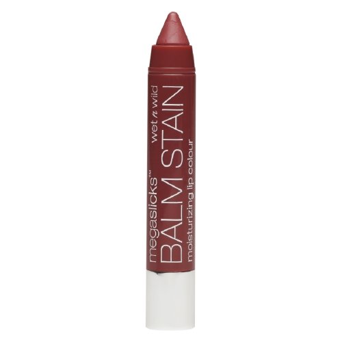 Wet n Wild MegaSlicks Balm Stain Moisturizing Lip Color, Rico Mauve 0.1 oz (3 g)
