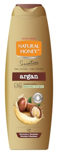 Natural Honey, Gel de Ducha Extracto de Argán BIO y...