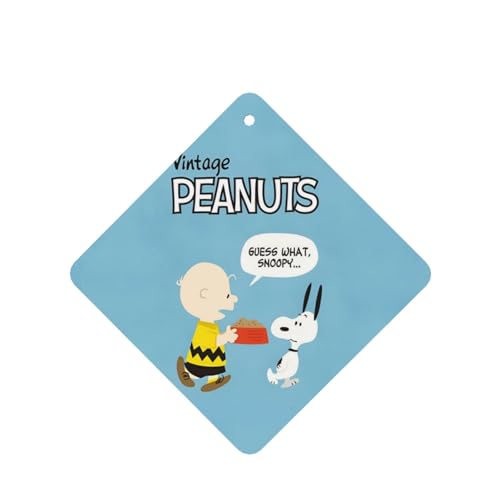 スヌーピー チャーリーブラウン 【6枚入り】車用 芳香剤 ハンギング 吊り下げ お部屋 空間用 かわいい グッズ