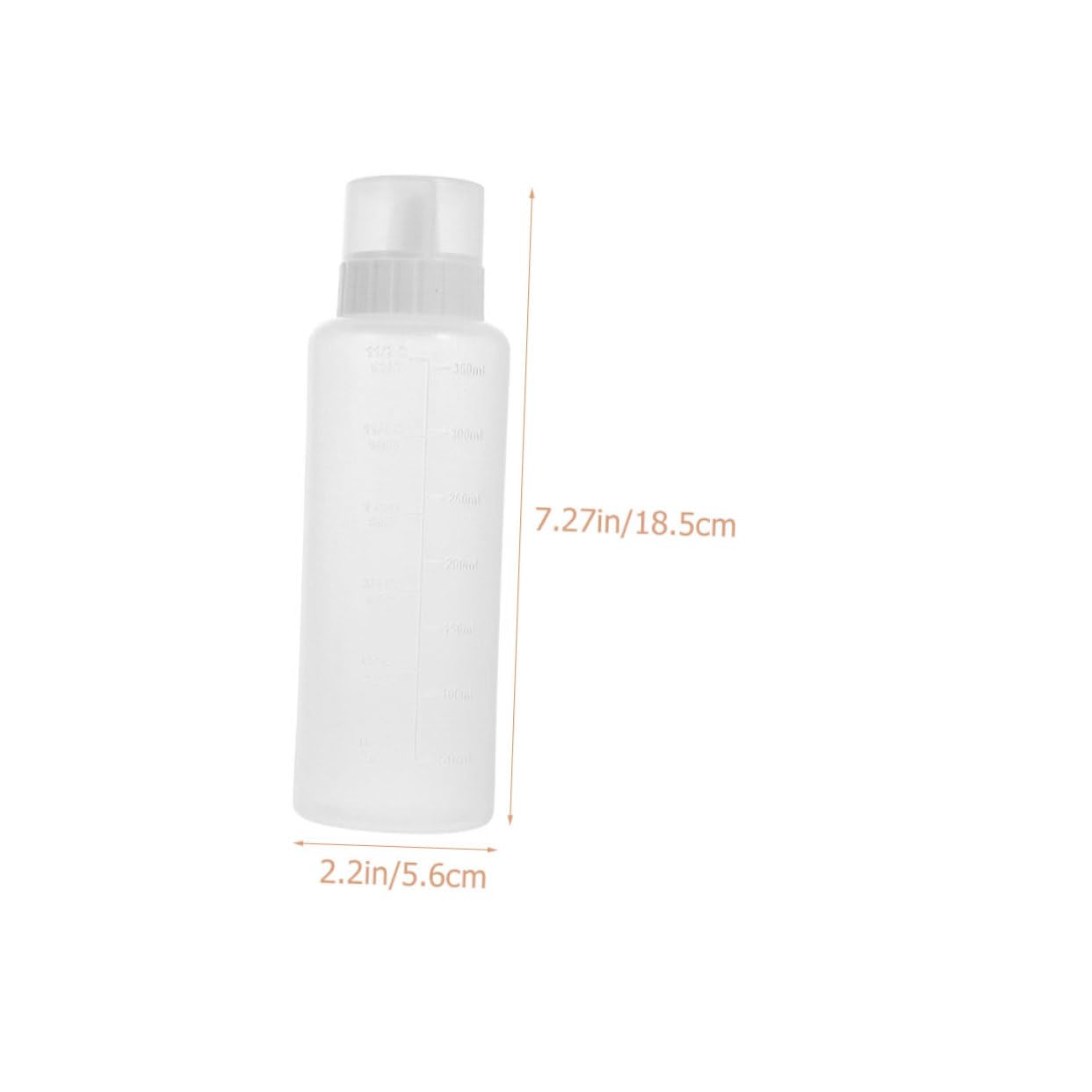 COLLBATH 3pcs Salad Dressing Bottle Condiment Squeeze Bottles Salad Dressing Container Paint Squeeze Bottles Squeeze Bottles for Sauces Squeeze Container Squeeze Sauce Pe White re-usable