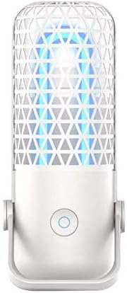 Ultraviolet Germicidal Lamp Disinfection Lamp Portable Uv Home Travel Sterilization Lamp Anti-Bacteria (White)