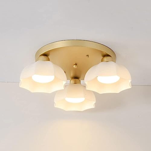 Luz de techo empotrada escandinava para eliminar zonas oscuras en pasillos y entrada