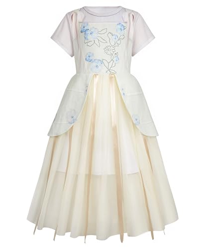 Lspoer Enid Sinclair Costume for Girls Cosplay Princess Dress Kids Halloween Party Fancy Dress Up Outfit for 5-12 Years