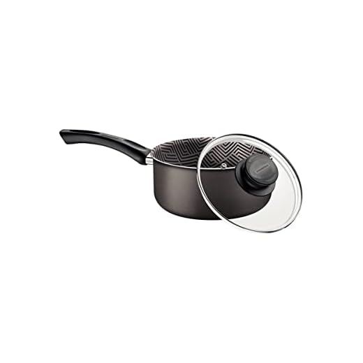 Panela Tramontina Paris em Alumínio com Revestimento Interno e Externo em Antiaderente Starflon Max Chumbo com Tampa de Vidro 18 cm 2,1 L