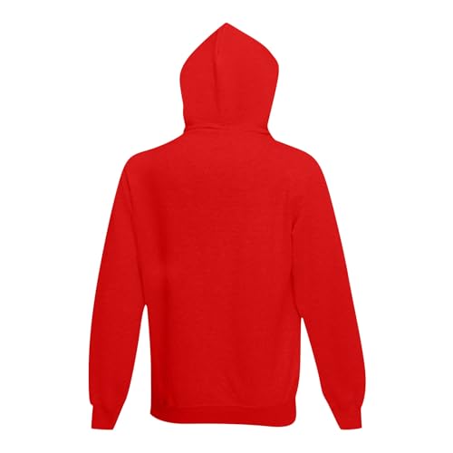 Men's Hoodies Unisex Running Outfits Casual Solid Color Long Sleeve Drawstring Pullover Hooded Sweatshirt3