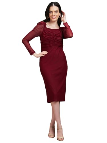 Image of Globus Women Dresses (3641134001 Wine S)