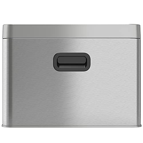 iTouchless-53-Gallon-Dual-Compartment-Slim-Open-Top-Waste-Bin-for-Trash-Can-Recycle-Container-20-Liter-Stainless-Steel-Wastebasket