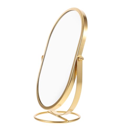 Miroir ovale de table au design vintage élégant et stable