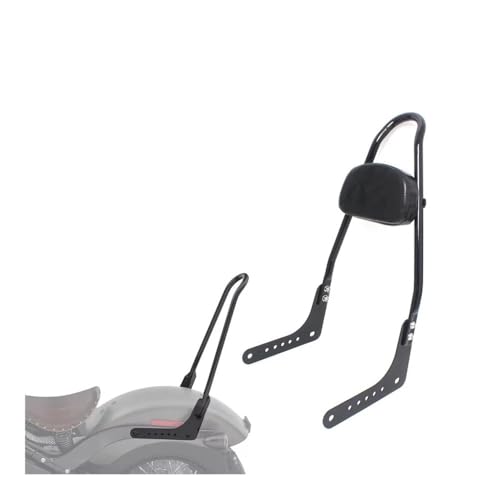Coussin dossier détachable ergonomique pour passager moto Softail Slim