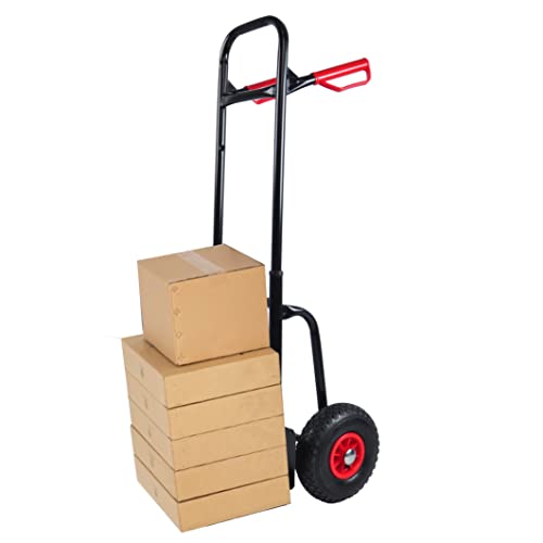 Carretilla de mano plegable con ruedas sólidas de 10 pulg miniatura 5