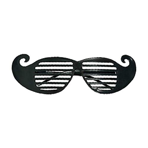 Fun Express Plastic Glow-in-The-Dark Shutter Shading Glasses, One Dozen