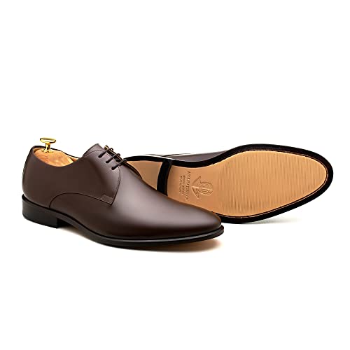 Image of Leather Formal /Classic Shoes Oxfords Plain Derby Merida