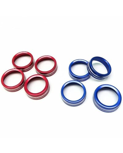 Temperature Adjustment Knob Air Conditioner Switch Knob Climate Control HVAC (Blue)