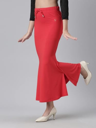 Image of TWIN BIRDS Super Soft Viscose Elastane Fabric Saree Skirt /Shaper /Shapewear for Women