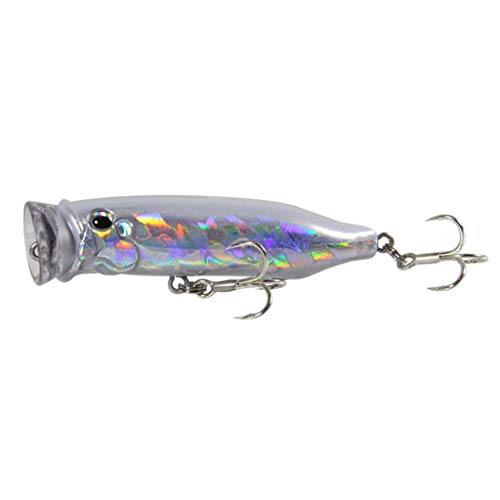 YunZyun Swimming Fishing Hard Bait Crankbaits Rotating Soft Tail Tackle 5 Colors, Baits