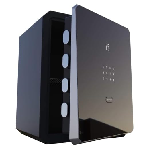 BOFON W-series 2.1Cubic feet Family Fingerprint Password Safe Box with Key,Pistol,Gun Safe,Cabinets for Home Offcie,Lock Box,Security Box,Document safe